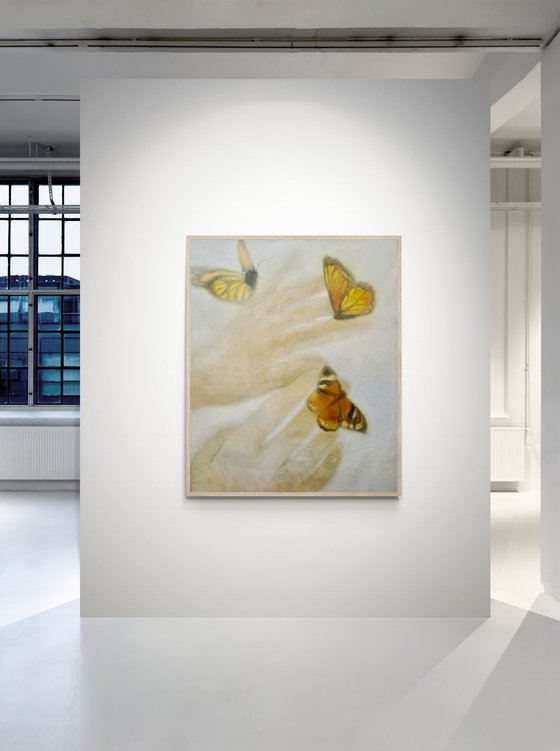 “Butterflies” , 120х100 cm (2024)