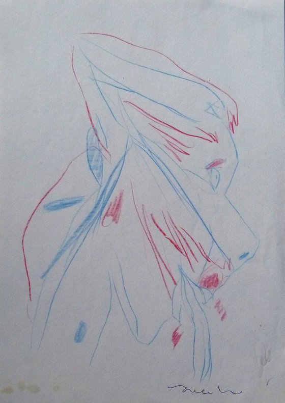 Six sketches - Faces