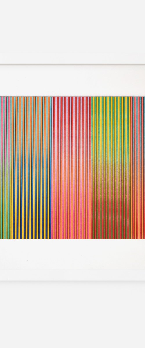 Five Panel Fine Stripe by Amelia Coward