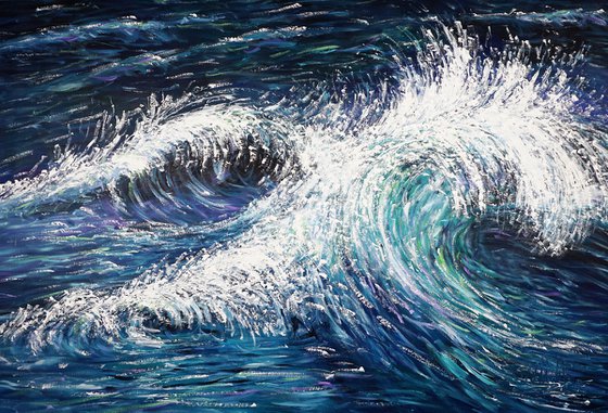 Seascape Breaking Waves XL 5