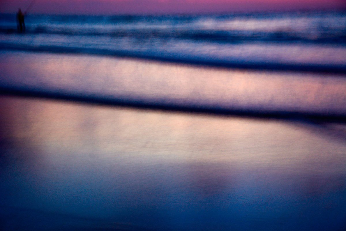 Photorealistic Photograph , Blurry Fisherman By Tal Paz-Fridman, 40 X 28, Artwork For Sale On Artfinder