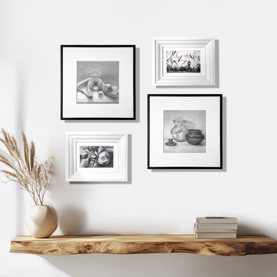 Countryside drawings Framed