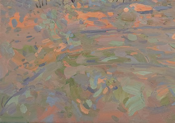 Winter night. Maryino