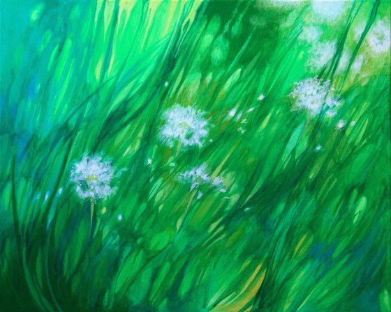 Dandelions 50x40 cm