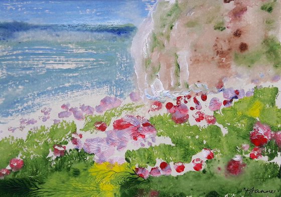 Seascape with thrift