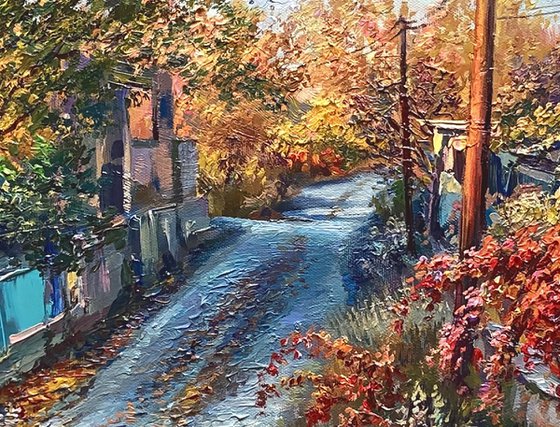 A Beautiful Evening in Malishka Village