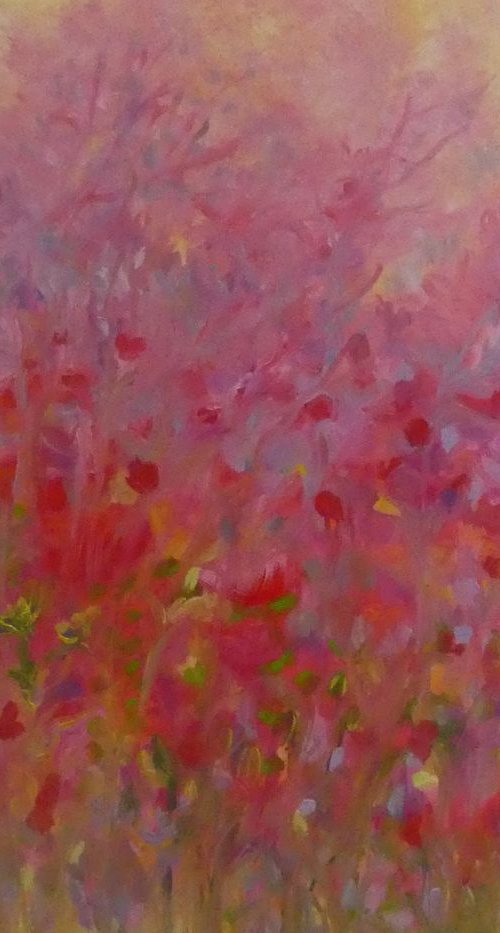 Fragrant Poppies by Lesley Blackburn