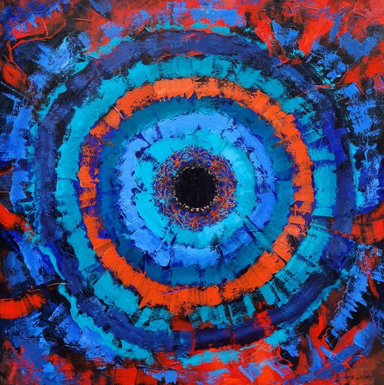 The Cycle  80x80cm