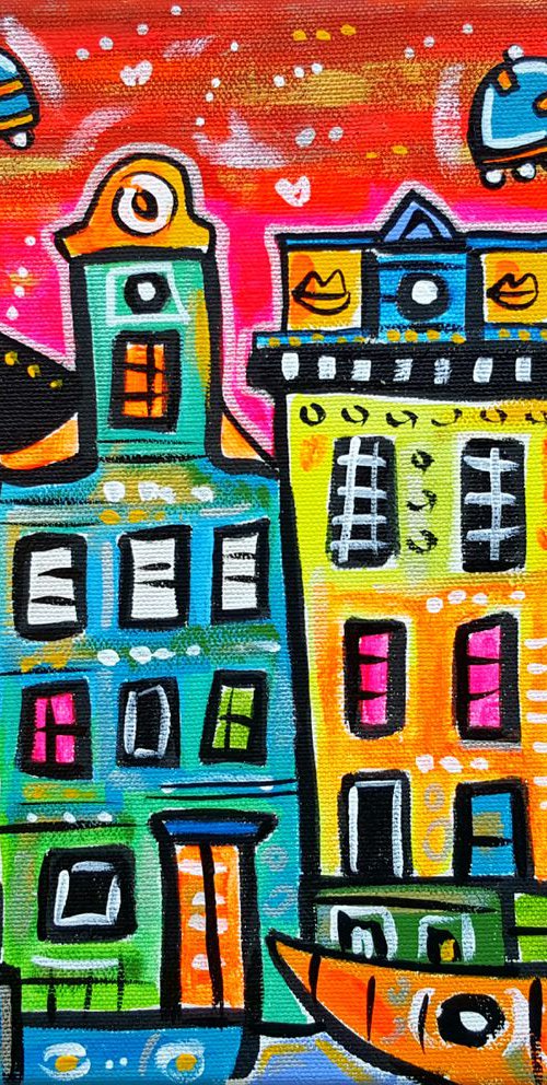 Funky Amsterdam by Maria Luisa  Azzini