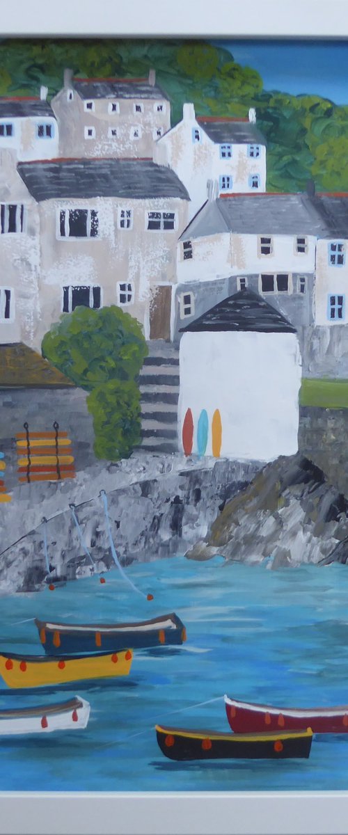 Coverack Summer by Elaine Allender