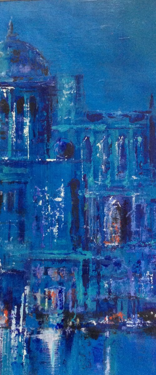 City in the Blues no.1 by Sheila Volpe