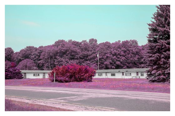 Motel, No. 1 - 36 x 24" - Finale Series - Limited Edition
