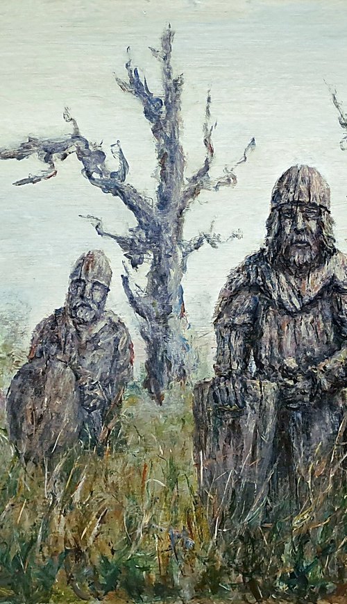 Wooden Guardians by Arturas Slapsys