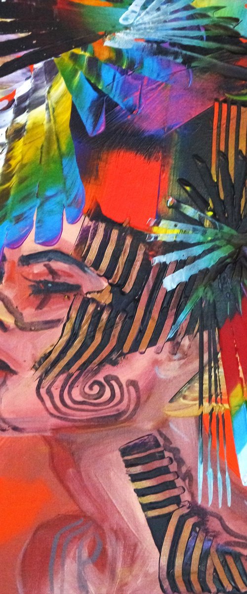 Portrait Punk War Style 628 by Eraclis