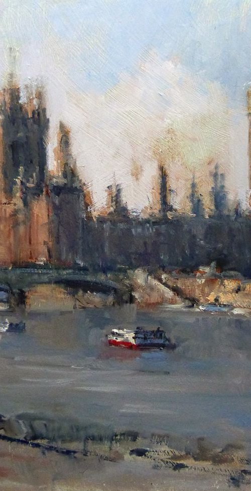 River Thames in London by Pascal Giroud
