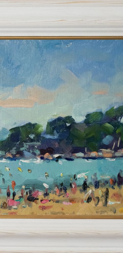 The Beach a Llafranc by Andre Pallat