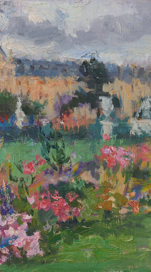 Jardin des Tuileries by Oksana Johnson