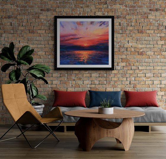 Ocean sunset