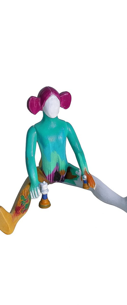 Alienation (Reconstructed Body) 3 by Gela MIKAVA