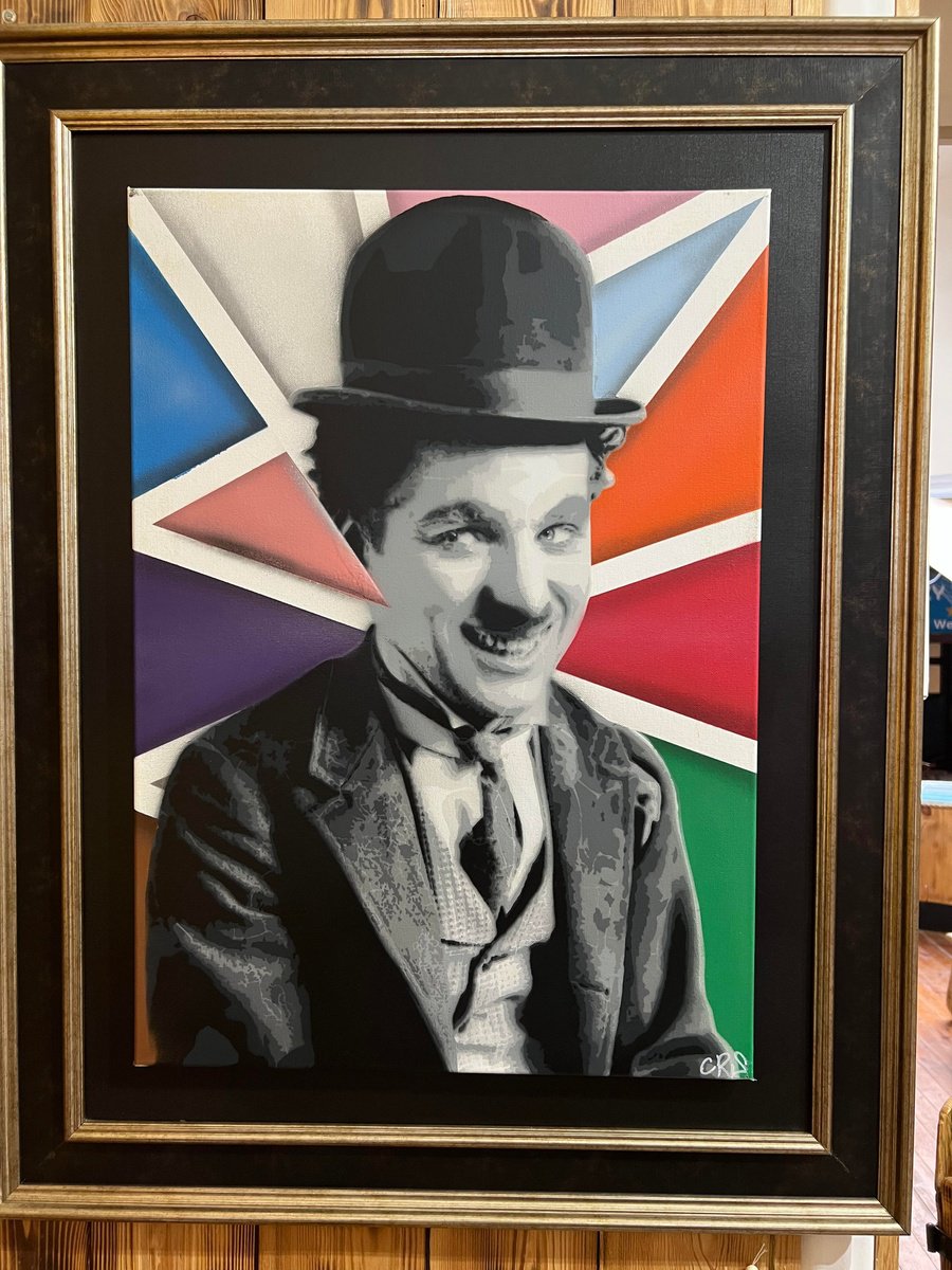 Charlie Chaplin by Christos Kakoulli