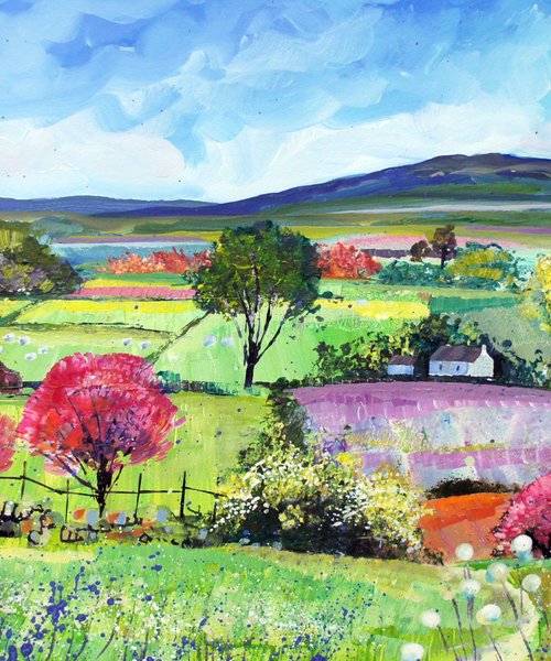 Patchwork Landscape by Julia Rigby