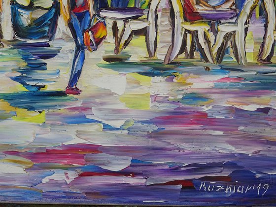 At the Harbor of Honfleur