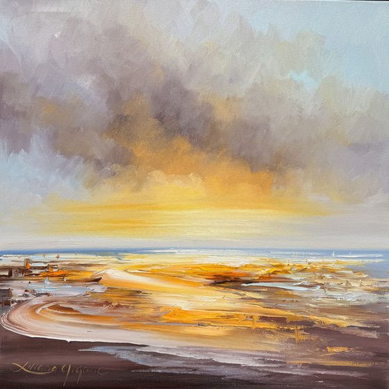 Golden sunrise No 9