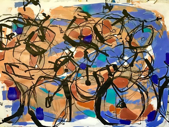 Bicycle Park : An Abstract