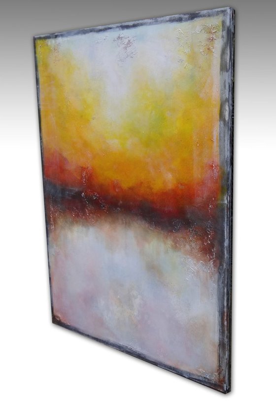 sunset glow (120 x 80 cm)