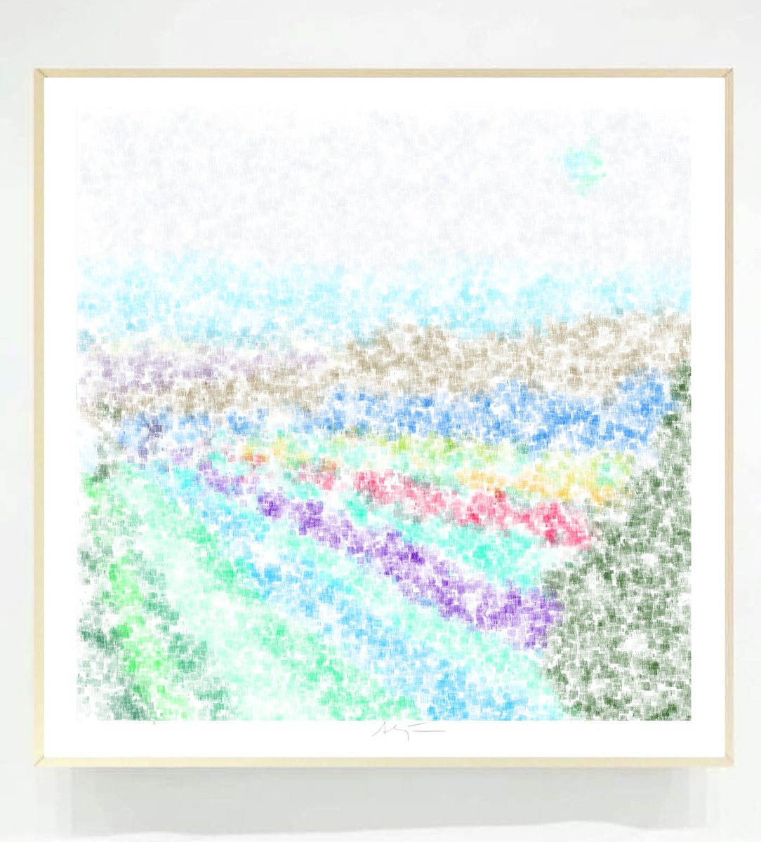 Impressionistic Giclee Print , Mindsowing By Alejos, 17 X 17, Artwork For Sale On Artfinder