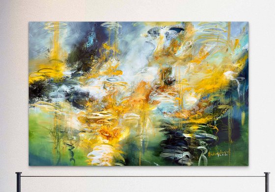 Golden Lilies of the Cenote