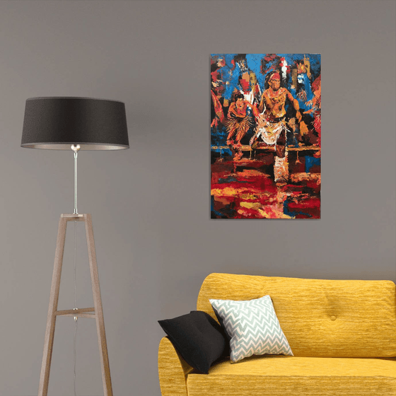 African Tribal Dancers