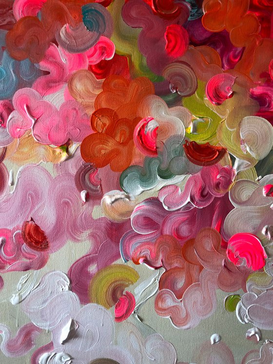 'Summer bloom' - 72x36"