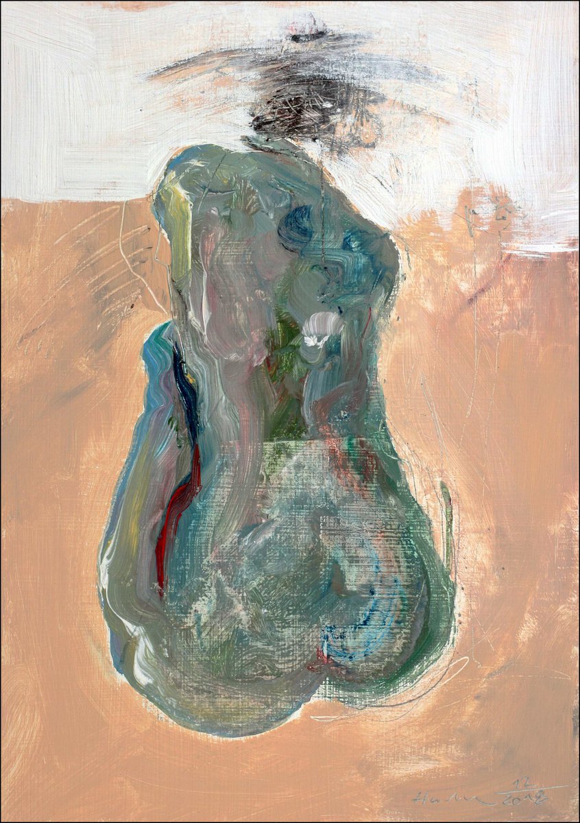 Sitting Nude by Jiri Havlik