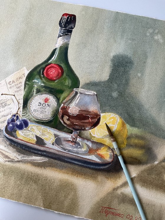 Male still life, original art