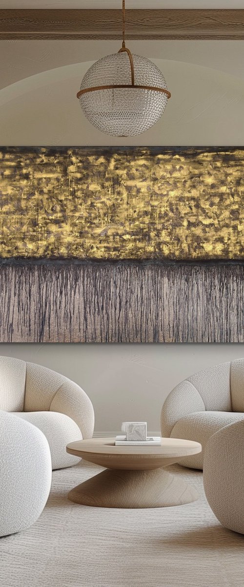 Black Gold No. 10 (On Cork) by Carla Sá Fernandes