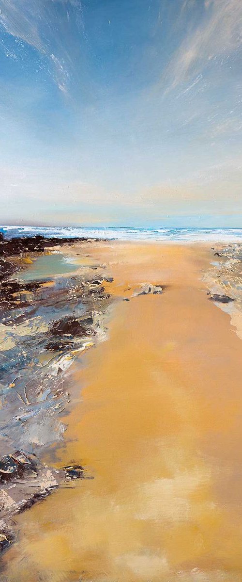 'A Day At The Beach' Mumbles by Ewa Czarniecka
