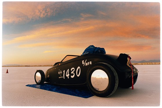 Jim Jard - '32 Roadster (Dawn), Bonneville, Utah, 2003
