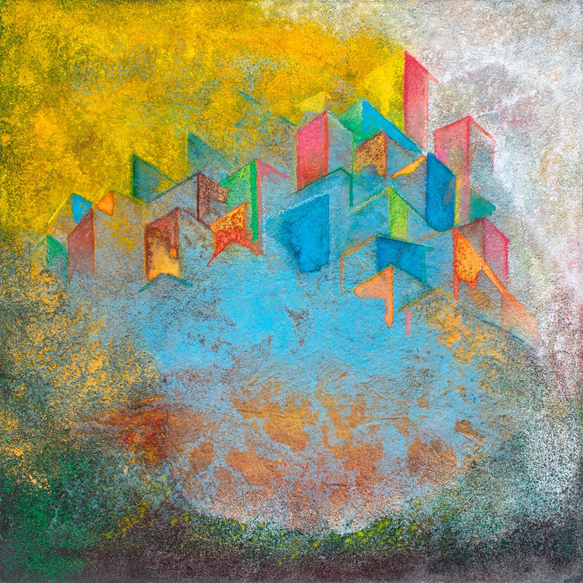 Ladra Di Foglie N.2 By Milena Nicosia, 15 X 15, Artwork For Sale On Artfinder