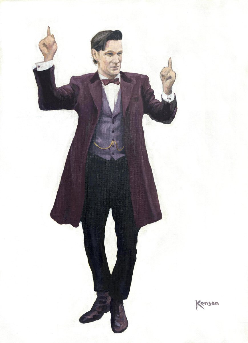 Matt Smith the Eleventh Doctor by Kenson Low