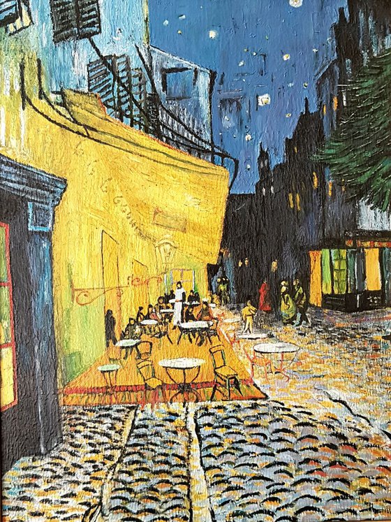 Cafe Terrace At Night