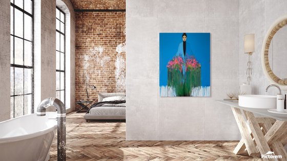 Girl With Flowers — IV