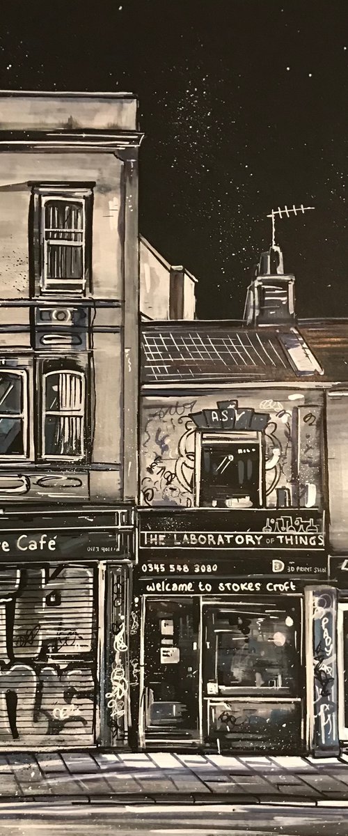 Take Five Cafe - (Stokes Croft - Bristol) by John Curtis
