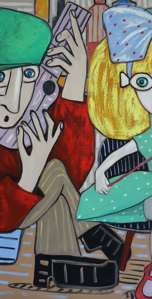 The jazz duo by Ta Byrne