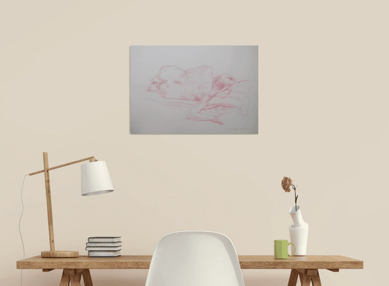reclining female nude