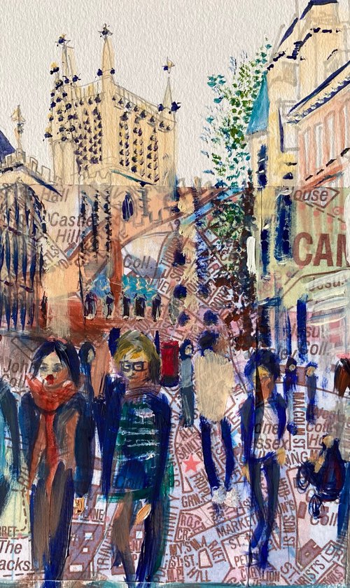 Mapped Trinity Street by Sonia  Villiers