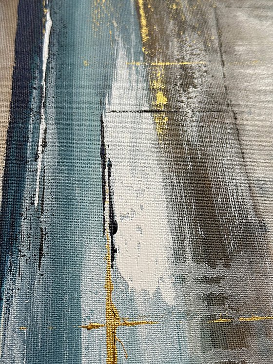 Azure Shores Diptych