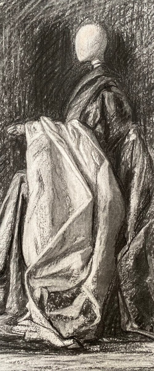 Drapery Study by Alla Semenova
