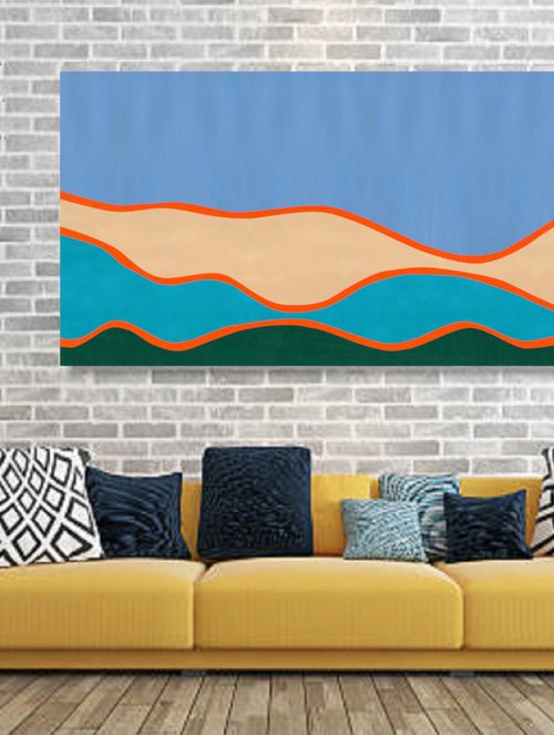 Modern Landscape #63 by Marina Krylova