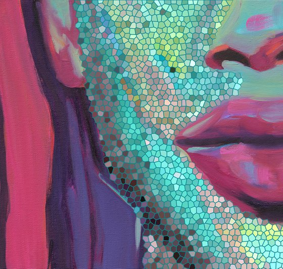 Close up Woman Portrait